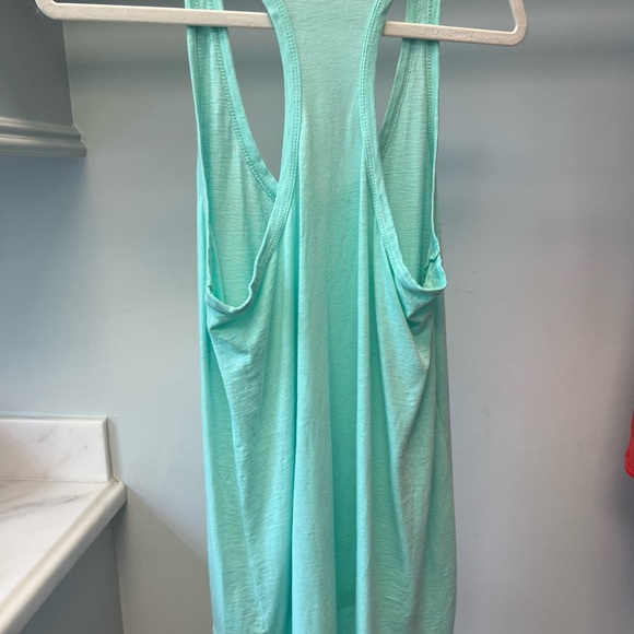 DYI Light Green/Blue tank Size M - Picture 3 of 4